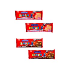 Combo de Sorbeto de chocolate pica pau Todeschini (115 g / 4.06 oz) + Sorbeto de fresa pica pau Todeschini (115 g / 4.06 oz)