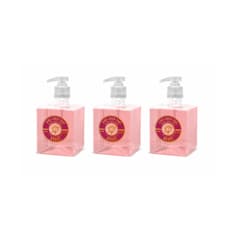 Jabón líquido de rosas para manos América Fresh (3 x 300 ml / 10.10 oz)