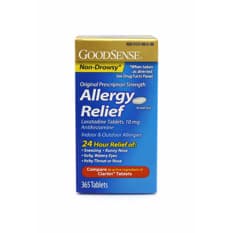 Loratadina 10 mg GoodSense (365 tabletas)