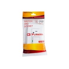 Tomacorriente mixto con interruptor sencillo Q7-LUMINA