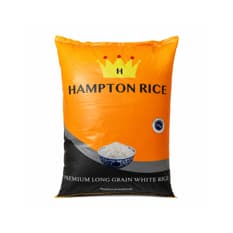Arroz de grano largo Hampton (25 kg / 55 lb)