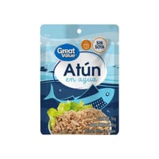Atún en trozos en agua Great Value (74 g / 2.6 oz)