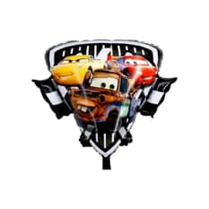 Globo de fiesta Disney Cars Rayo McQueen 73 cm x 63 cm Balloon