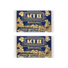 Palomitas de maíz sabor mantequilla ACT II (2 x 78 g / 2.75 oz)