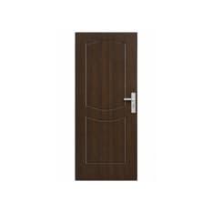 Puerta de entrada principal marrón 210 cm x 80 cm Ruden