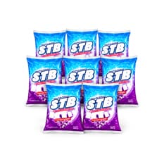 Detergente en polvo multiusos con fragancia a lavanda STB (8 x 500 g / 1.1 lb)