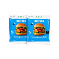 Hamburguesa de Pollo Nativas Jolly Surl ( 2 x 75 g / 2.6 oz)