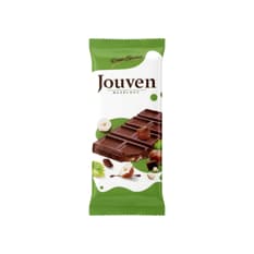 Tableta de chocolate rellena de crema de avellanas Jouven Rosso Bianco (50 g / 1.76 oz)