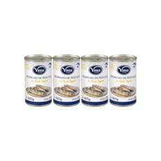 Troncho de pescado en aceite vegetal Vima Foods ( 4 x 425 g )