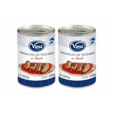 Troncho de pescado en tomate Vima Foods ( 2x 425 g)