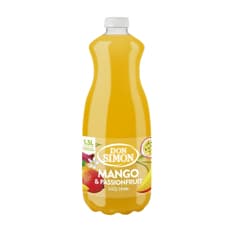 Bebida refrescante de zumo de frutas de mango y maracuyá Don Simón (1.5 L)