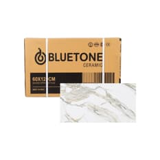 Caja de losas de cerámica portofino polish 600 mm x 1200 mm Bluetone (2 U)