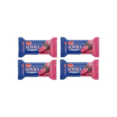 Galletas Sovio con crema de fresa Bonn (4 x 30 g / 1.06 oz)
