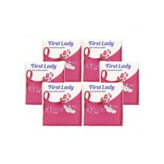 Toallas sanitarias para flujo normal First Lady (6 x 9 U)