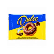Pastel con salsa de cacao cubierto de cacao y gránulos de colores Dulce (40 g / 1.41 oz)