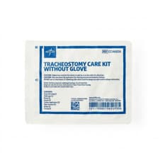 Kit de cuidado de traqueostomía sin guantes Medline