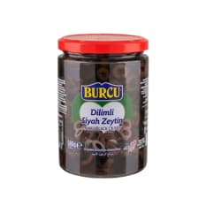 Aceitunas negras en rodajas Burcu (580 g / 1.27 lb)
