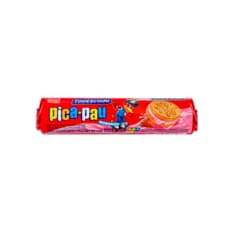 Galletas de vainilla con relleno sabor a fresa Pica Pau Todeschini (115 g / 4 oz)