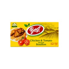Cuadritos de pollo y tomate Best (12 x 10 g)