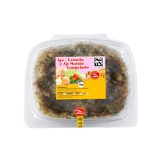 Ajo, cebolla y ají molida congelada Los del Pino (250 g / 8.8 oz)