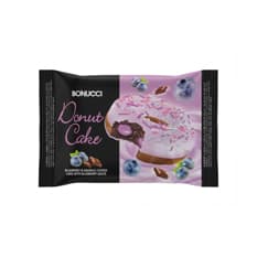 Dona de chocolate rellena y cubierta de crema de arándanos Bonucci (40 g / 1.41 oz)