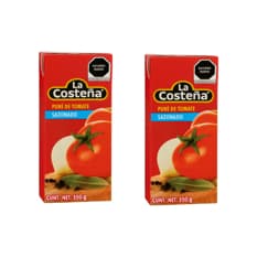 Puré de tomate sazonado La Costeña (2 x 350 g / 12.34 oz)
