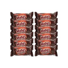 Galletas de chocolate rellenas con crema sabor chocolate Victoria Garden Halo’s( 12 X 30 g )
