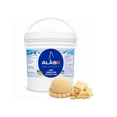 Helado de turrón de maní con chocolate blanco Alask (4 L)
