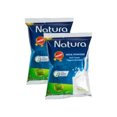 Leche entera en polvo instantánea enriquecida con vitaminas Natura (2 x 200 g / 7 oz)