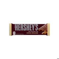 Barra de chocolate con leche y almendras Hershey's (41 g / 1.45 oz)