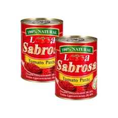 Pasta de tomate La sabrosa (2 x 400 g / 0.88 lb)