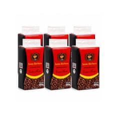 Café tostado y molido extra fuerte Santa Bárbara (6 x 250 g / 8.8 oz)
