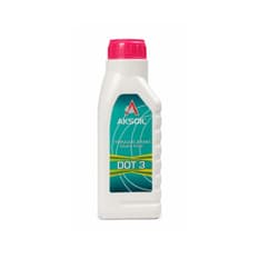 Líquido sintético para frenos y embrague DOT 3 Aksoil (500 ml)