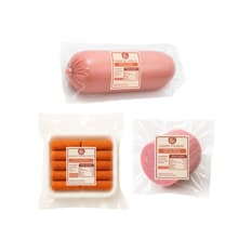 Jamón al ajillo + Jamón vicky + Croquetas de jamón