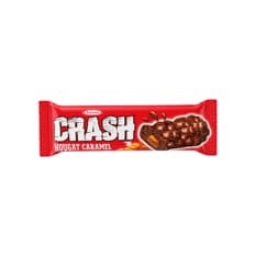 Barra de caramelo de maíz arroz crujiente y turrón recubierta de cacao Crash Tayas (40 g / 1.41 oz)