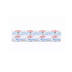 Yogurt pasteurizado sabor natural azucarado Yogu+ Feiraco (16 x 125 g / 4.41 oz)