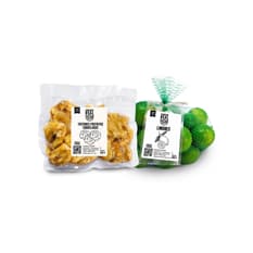 Combo criollo #5: Tostones prefritos congelados Cosecha Real + Limones Cosecha Real