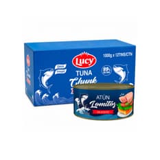 Lomitos de atún en aceite Lucy (12 x 1 kg / 2.2 lb)
