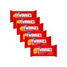 Galletas de vainilla con crema sabor a fresa Twinnies Mrs Bector's Cremica (6 x 23 g / 0.81 oz)