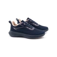 Tenis deportivos de suela EVA color negro para mujer BY (Talla 36)