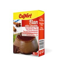Flan sabor chocolate Calnort (130 g / 4.59 oz)