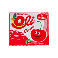 Gelatina sabor cereza con vitamina C Oli (170 g / 5.99 oz)