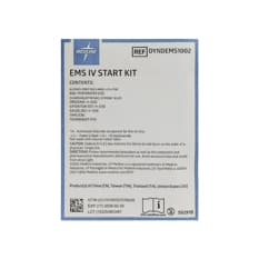 Kit de inicio IV con vendaje de línea periférica Medline