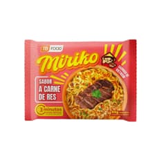 Sopa instantánea de fideos sabor a carne de res Miriko (65 g / 2.29 oz)