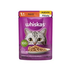 Alimento para gatos sabor a pavo Whiskas (85 g / 2.99 oz)