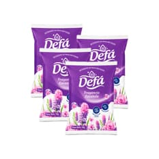 Detergente en polvo multiusos fragancia de lavanda Defá (4 x 1 kg / 2.2 lb)