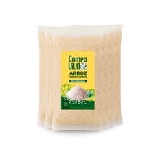 Arroz de grano largo Campo Vivo (6 x 500 g / 1.1 lb)