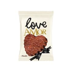 Pastel relleno de chocolate cubierto de cacao Amor Bifa (55 g / 1.94 oz)