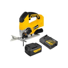 Sierra de calar ITTV1824 + Cargador de baterías 18 V ICBV1806 + Batería IBV1804 de 18 V Vonder