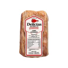 Lomo de cerdo ahumado deshuesado Delicias Estrella (1.36 kg / 3 lb)